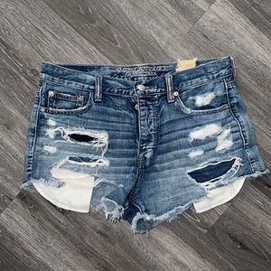 AE ripped Jean short
